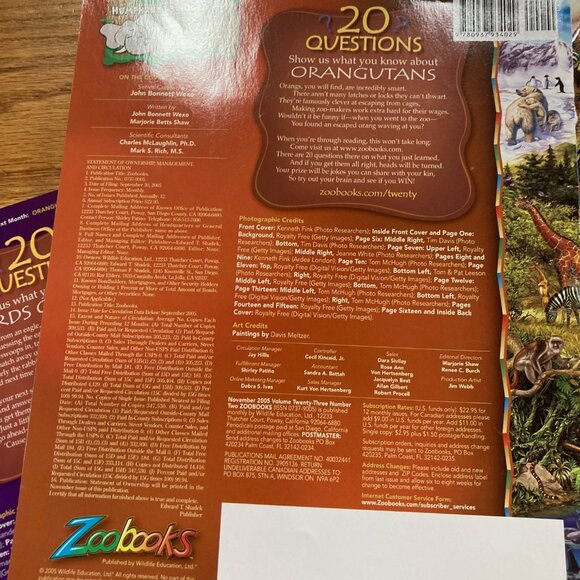 Bundle of 19 Zoobooks Magazines for Kids - Picture 11 of 16